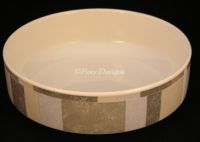 Mikasa OMNI BLUE #FK904 Stoneware Round Vegetable Bowl